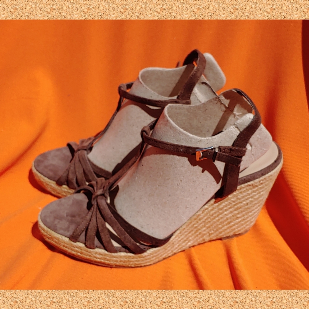 On Trend Vs Brand Colin Stuart Suede Espadrille W… - image 1